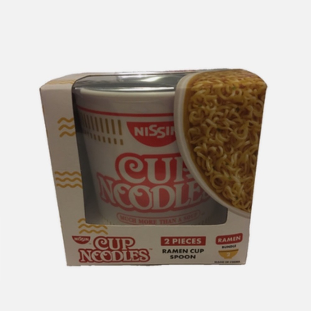 🔴 Cup of Noodles Set with Spoon